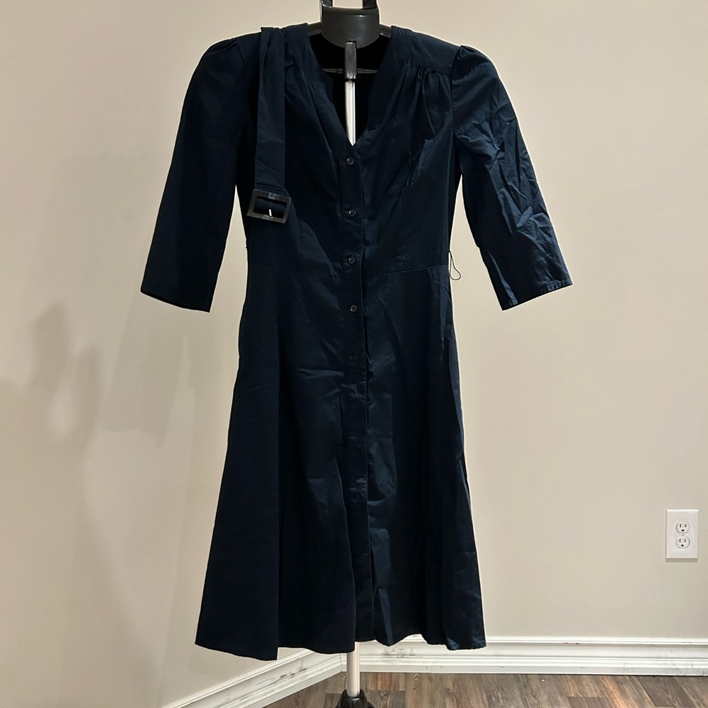 Mexx Dark Blue Long Sleeve Dress